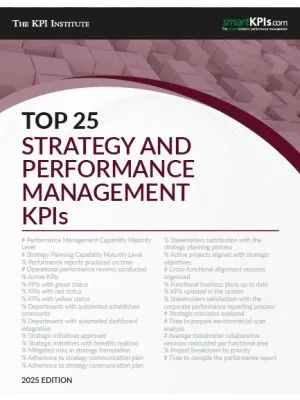 Top 25 Strategy and Performance Management KPIs - 2025 Edition
