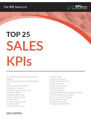 Top 25 Sales KPIs - 2025 Edition