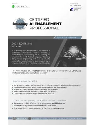Certified AI Enablement Professional