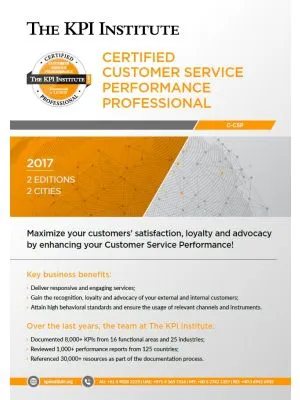 Certified Customer Service Performance Professional