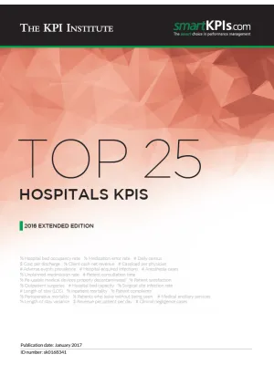 Top 25 Hospitals KPIs – 2016 Extended Edition 