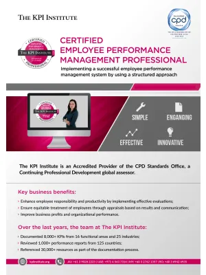 Certified Employee Performance Professional - Online Course