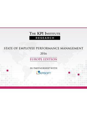 State of Employee Performance Management 2016 Europe Edition