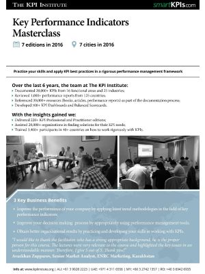 Key Performance Indicators Masterclass
