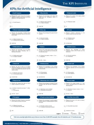 KPIs for Artificial Intelligence
