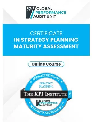 Certificate in Strategy Planning Maturity Assessment