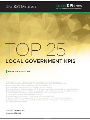 Top 25 Local Government KPIs – 2016 Extended Edition 
