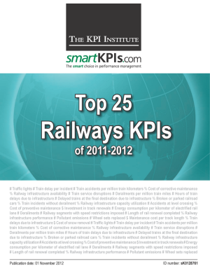 Top 25 Railways KPIs of 2011-2012