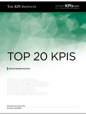 Top 20 KPIs - 2016 Extended Edition