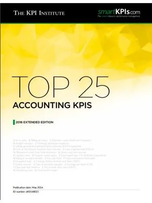 Top 25 Accounting KPIs – 2016 Extended Edition