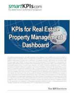 KPIs for Real Estate Property Management Dashboard