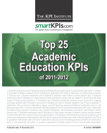 Top 25 Academic Education KPIs of 2011-2012