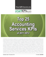 Top 25 Accounting Services KPIs of 2011-2012