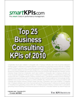 Top 25 Business Consulting KPIs of 2010