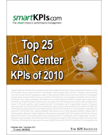 Top 25 Call Center KPIs of 2010