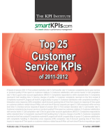 Top 25 Customer Service KPIs of 2011-2012