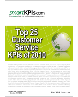 Top 25 Customer Service KPIs of 2010