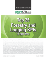 Top 25 Forestry and Logging KPIs of 2011-2012