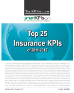 Top 25 Insurance KPIs of 2011-2012