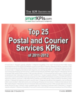 Top 25 Postal and Courier Services KPIs of 2011-2012