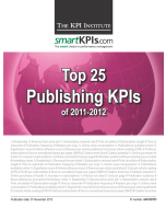 Top 25 Publishing KPIs of 2011-2012