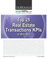 Top 25 Real Estate Transactions KPIs of 2011-2012
