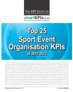 Top 25 Sport Event Organisation KPIs of 2011-2012