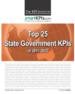 Top 25 State Government KPIs of 2011-2012