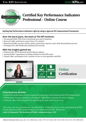 Certified KPI Professional - Online Course