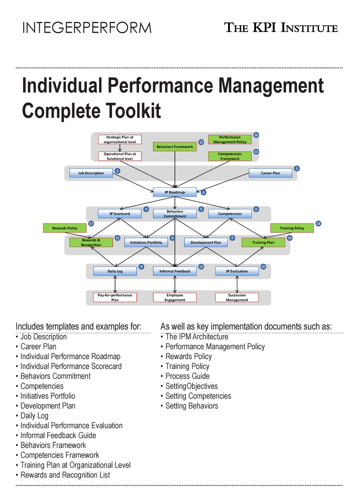 Steps for Individual Performance Evaluations