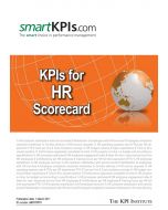 KPIs for HR Scorecard