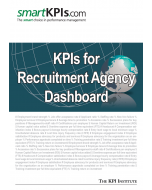 KPIs for Recruitment Agency Dashboard