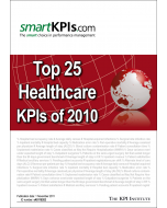 Top 25 Healthcare KPIs of 2010