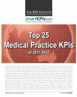 Top 25 Medical Practice KPIs of 2011-2012