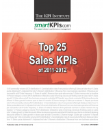 Top 25 Sales KPIs of 2011-2012