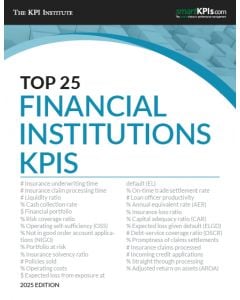 Top 25 Financial Institutions KPIs – 2025 Edition