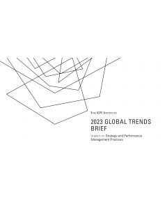 2023 GLOBAL TRENDS BRIEF - Impact on Strategy and Performance Management Practices