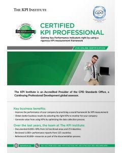 Live Online Certified KPI Professional 26-30 January 2026