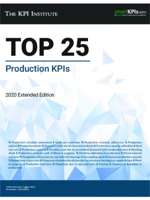 The Top 25 Production KPIs – 2020 Extended Edition