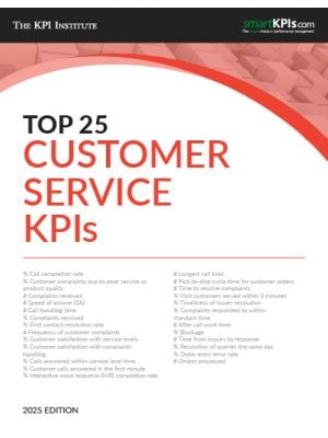 Top 25 Customer Service KPIs - 2025 Edition