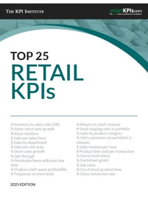Top 25 Retail KPIs – 2025 Edition