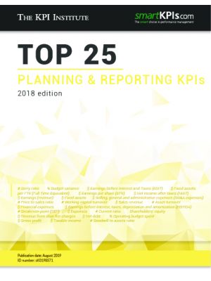 Top 25 Planning Reporting KPIs - 2018 Edition