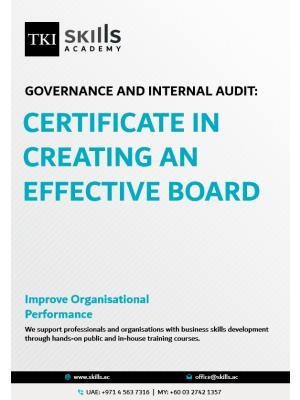 Certificate in Creating an Effective Board