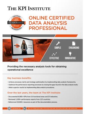 Certified Data Analysis Professional Online Course