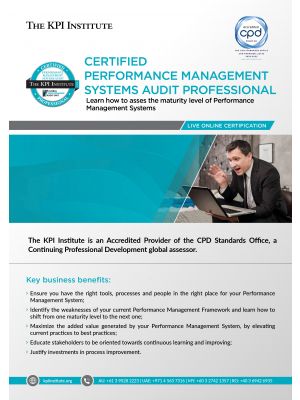 Live Online Certified Performance Management Systems Audit Professional