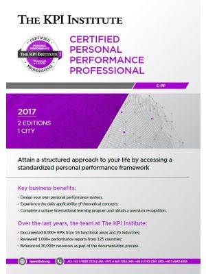 Certified Personal Performance Professional