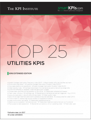 Top 25 Utilities KPIs - 2016 Extended Edition