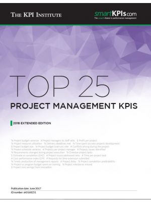 Top 25 Project Management KPIs - 2016 Extended Edition
