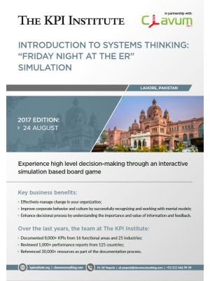 Introduction to Systems Thinking - Friday Night at the ER