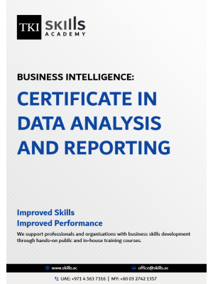 Certificate in Data Analysis and Reporting